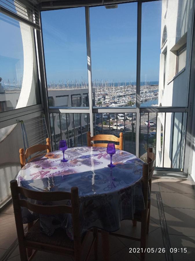 T2 Superbe Vue Port Et Mer La Grande-Motte Buitenkant foto